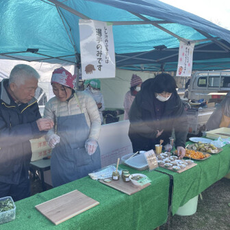  手作り蒟蒻とおにぎり🍙も美味しかった！