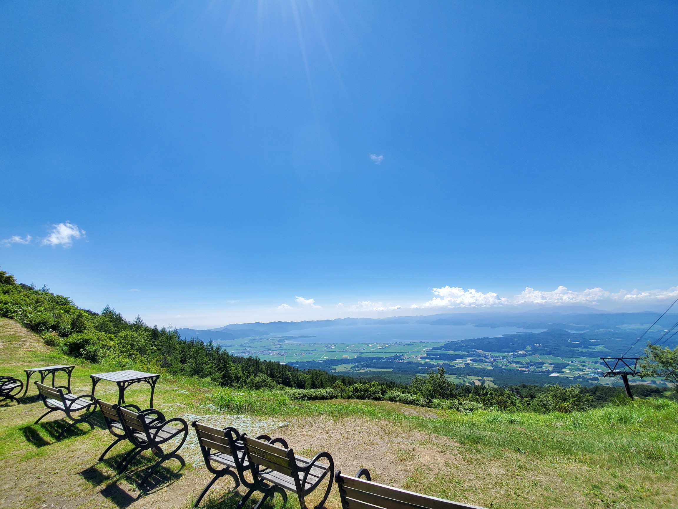 磐梯山 磐梯山ロープウェイより 19 08 03 ひさやすさんの磐梯山 雄国山 赤埴山の活動データ Yamap ヤマップ