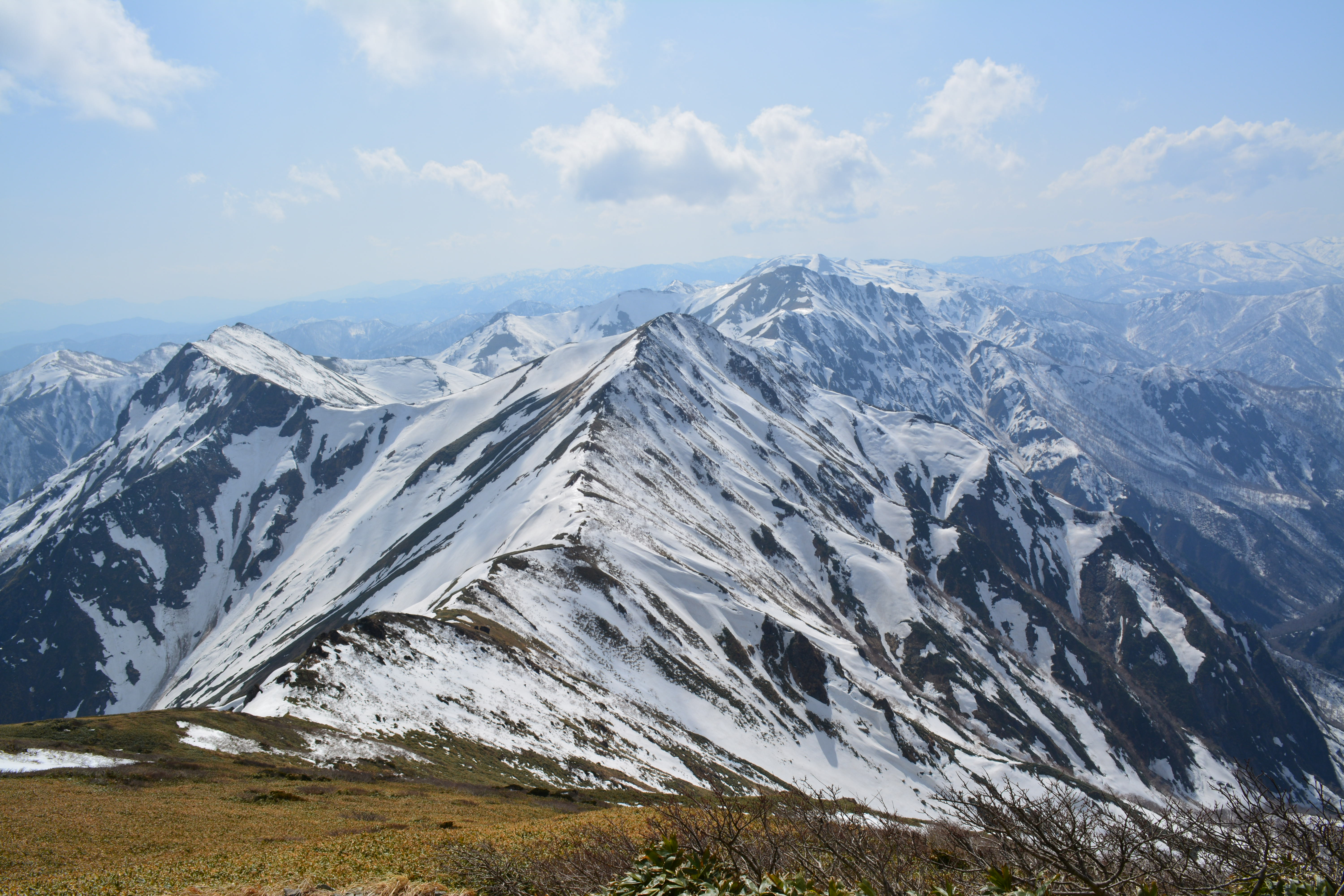 雪解け間近の谷川岳天神尾根 ぽれぽれさんの谷川岳 七ツ小屋山 大源太山の活動データ Yamap ヤマップ
