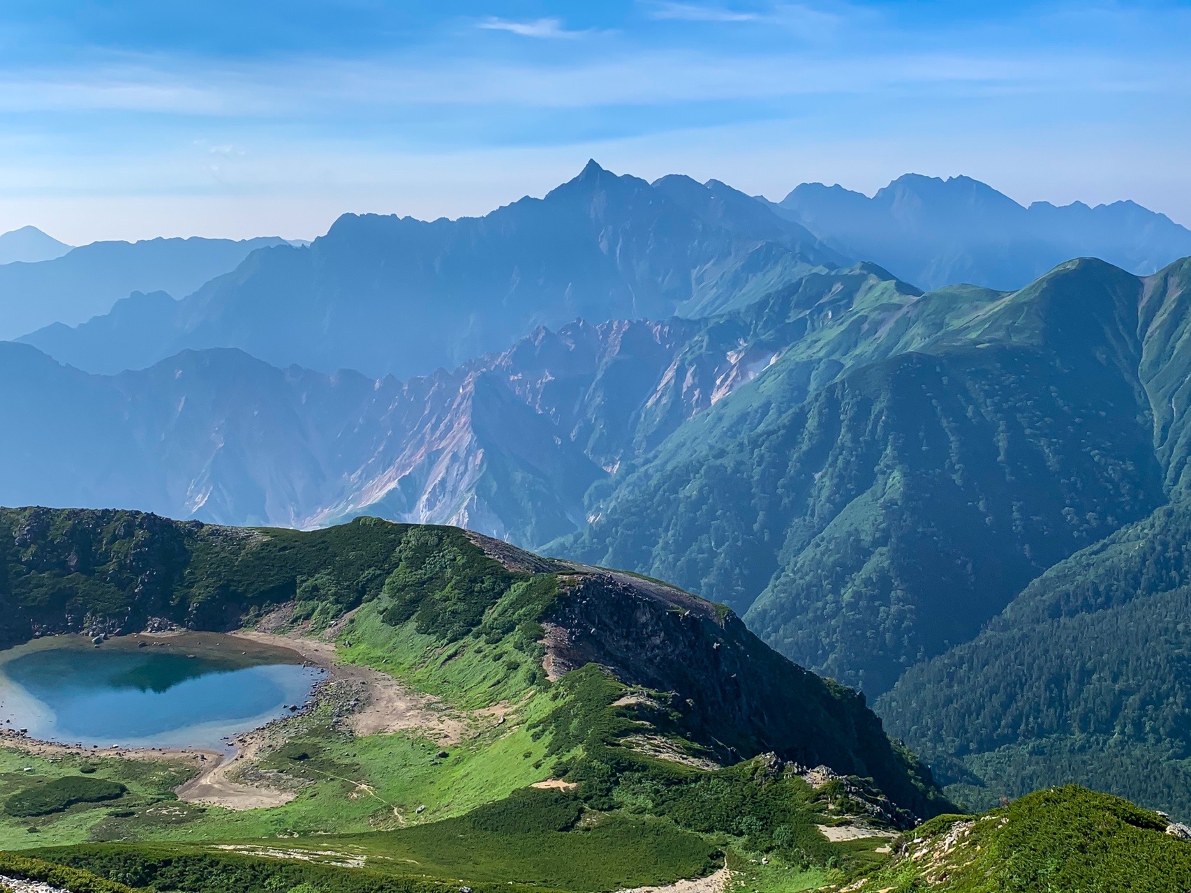北アルプス 笠ヶ岳から水晶岳までソロ縦走 フックジョーさんの水晶岳 薬師岳 黒部五郎岳の活動データ Yamap ヤマップ