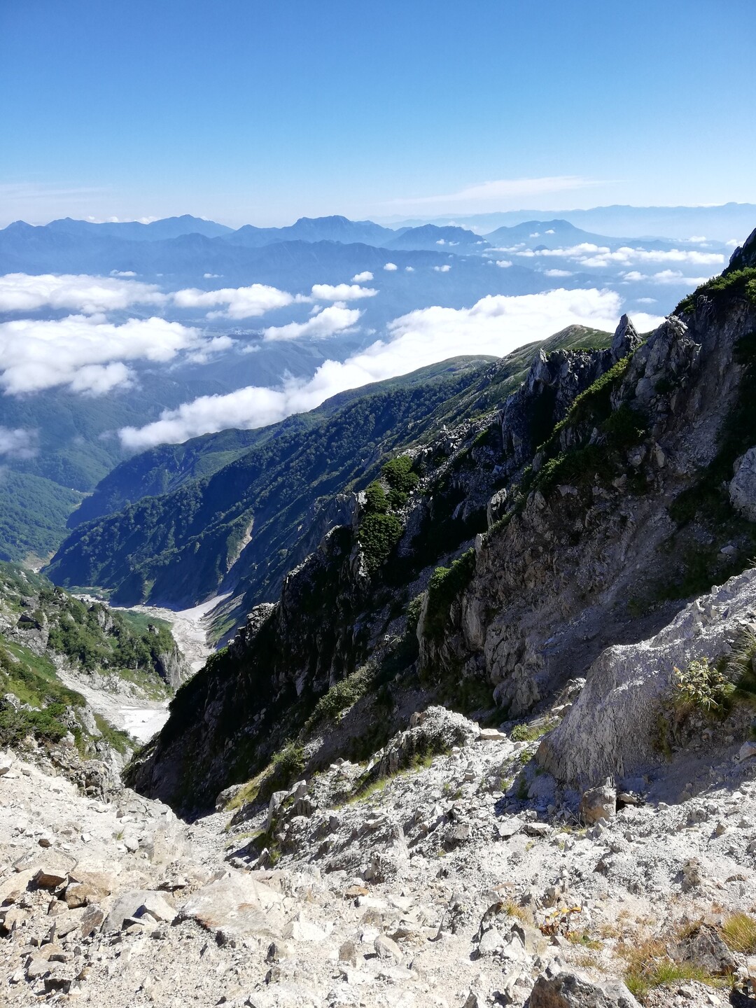 後立山縦走 五竜 不帰ノ剣 天狗山荘 19 09 14 Cocoanさんの鹿島槍ヶ岳 五竜岳 五龍岳 唐松岳の活動日記 Yamap ヤマップ