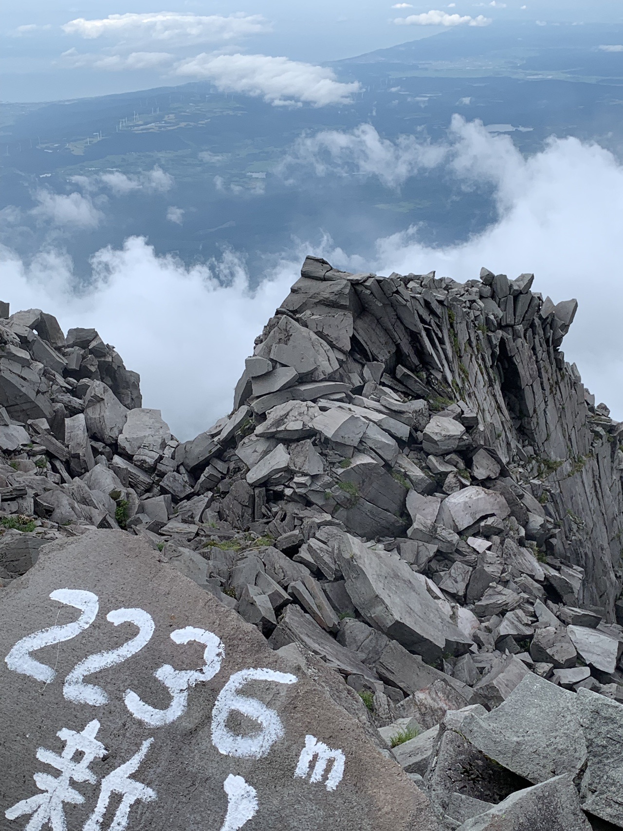 鳥海山 荒神ヶ岳 七高山 19 07 14 サークルqさんの鳥海山 七高山 笙ヶ岳の活動データ Yamap ヤマップ