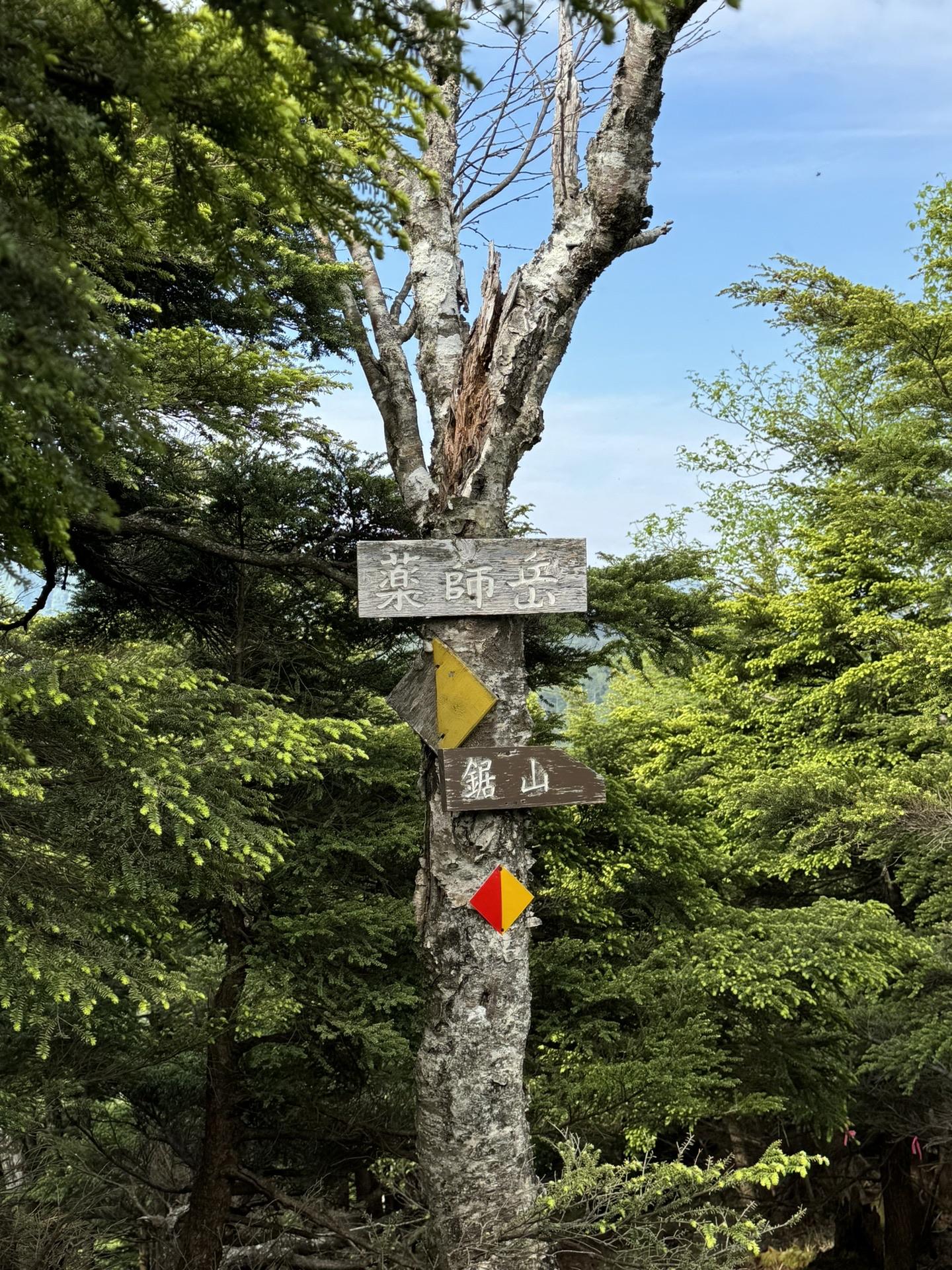 皇海山・袈裟丸山・庚申山 薬師岳　ハーネスとヘルメット🪖装着