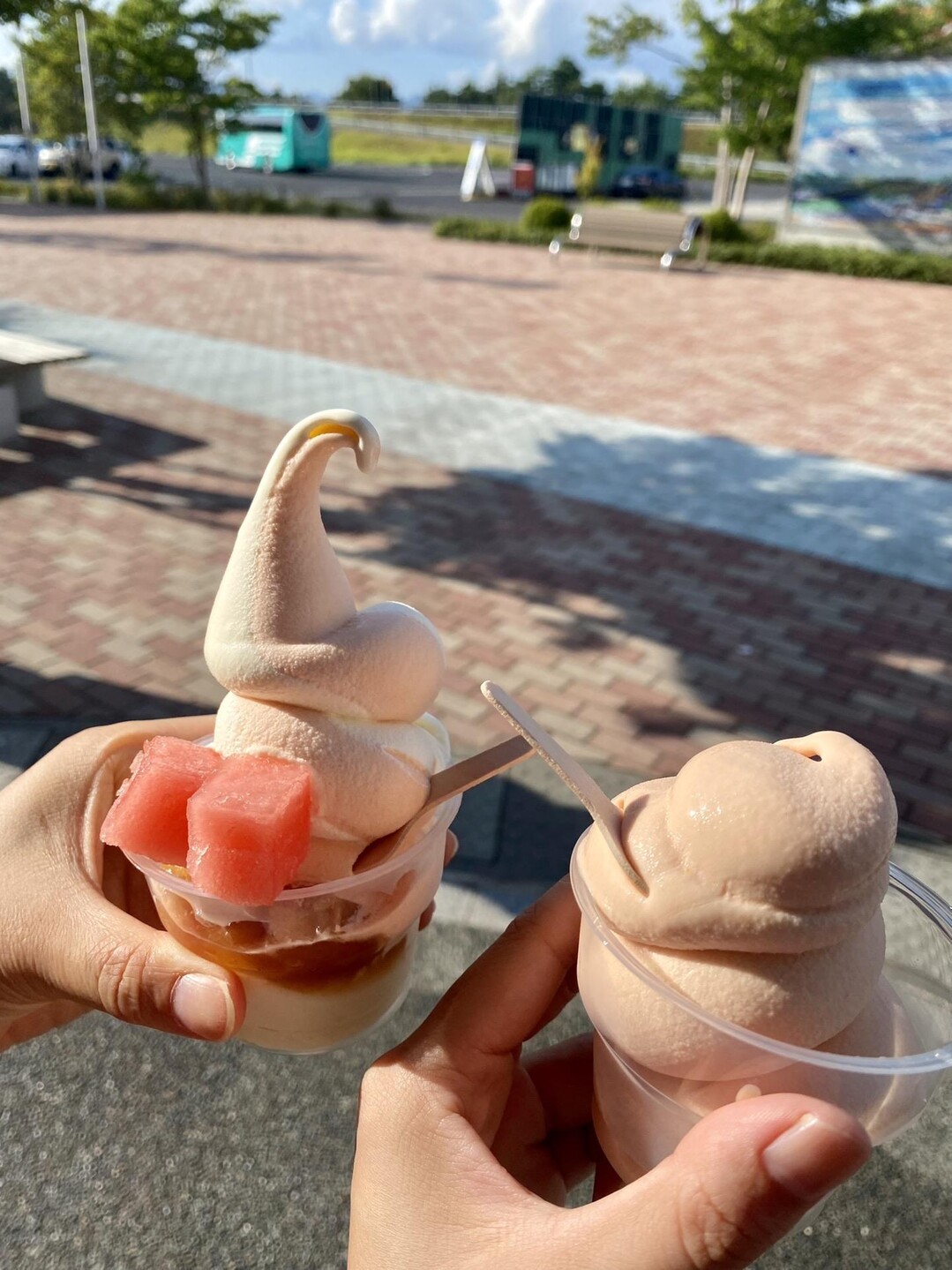 山形旅の締め括りは寒河江サービスエリアで... / Tabineko🐈さんのモーメント YAMAP / ヤマップ