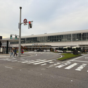 金剛堂山 富山駅に帰還