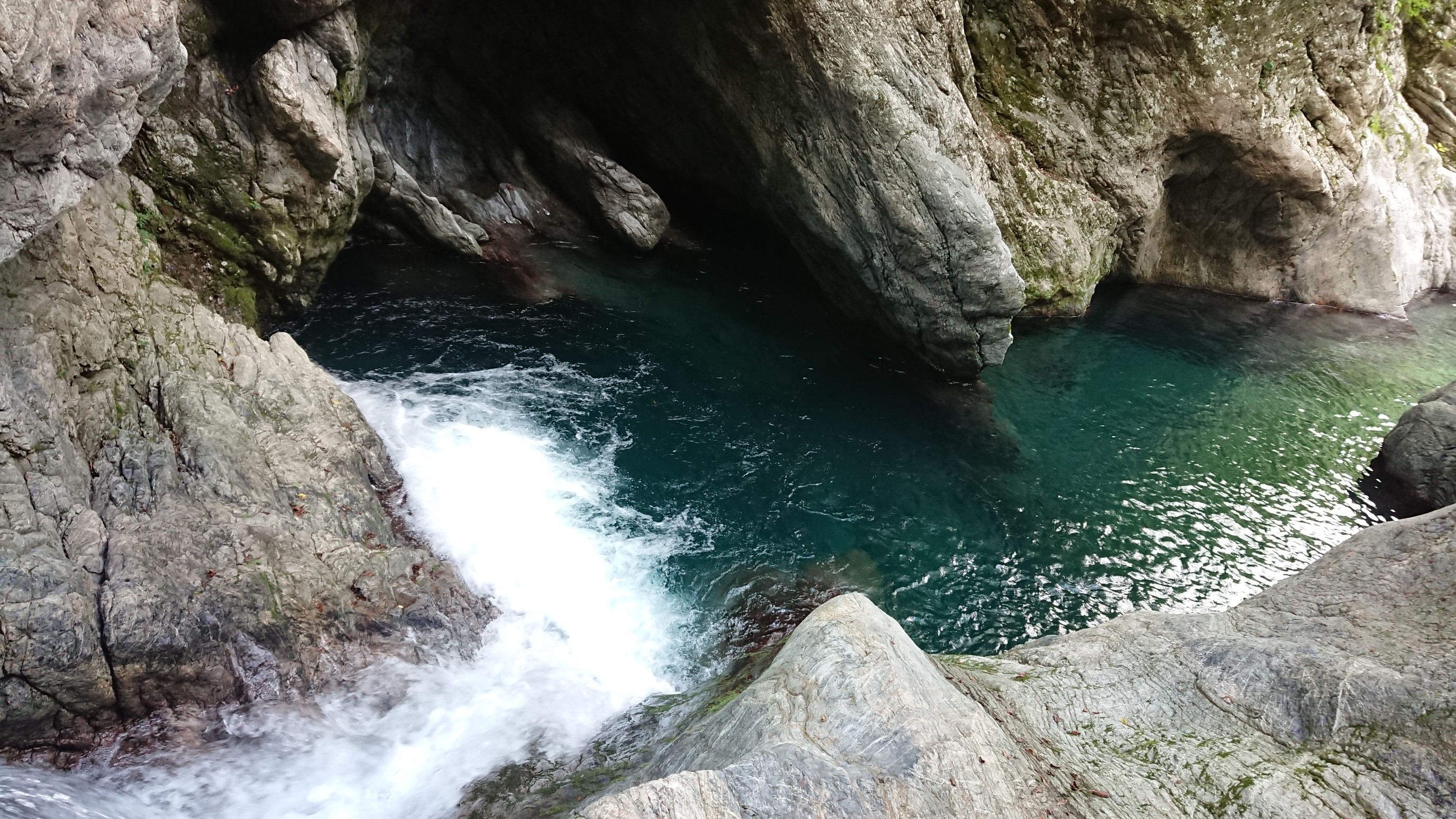 殿川内渓谷ブルー 08 30 おっちゃんさんの山犬嶽の活動データ Yamap ヤマップ