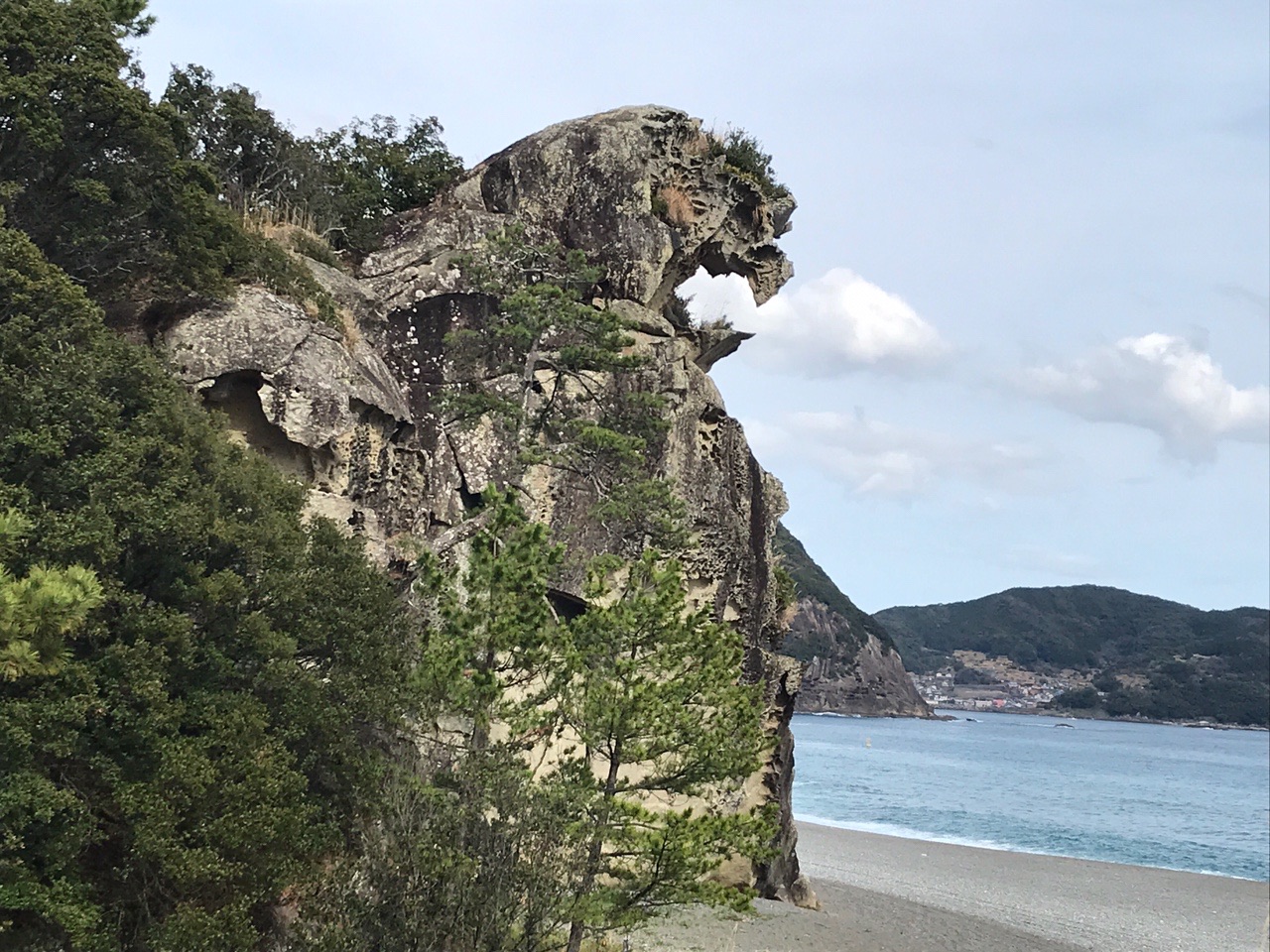 世界遺産熊野古道鬼ヶ城 獅子岩だよ ヤンクミさんの熊野古道伊勢路その3の活動データ Yamap ヤマップ