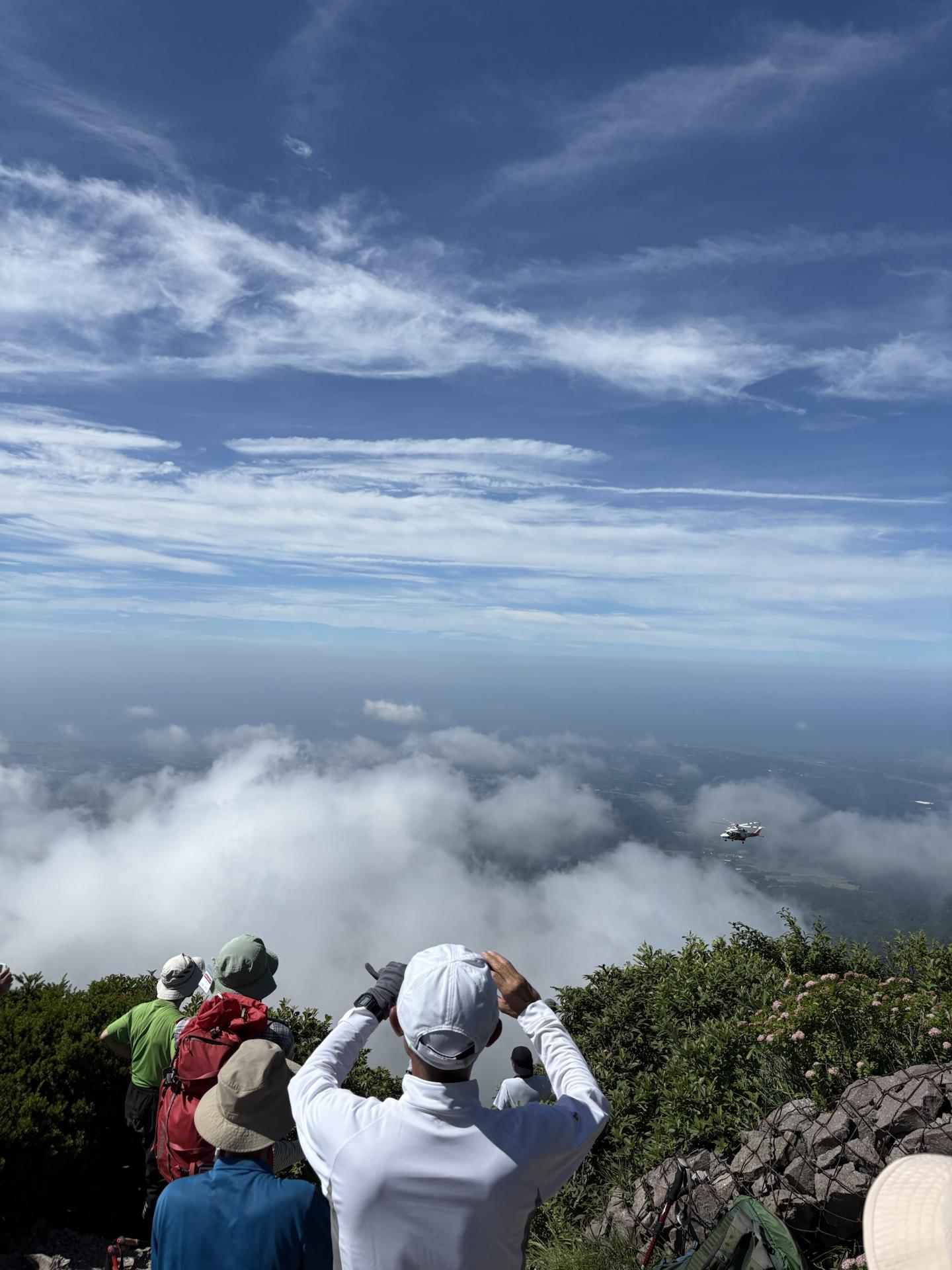 大山・甲ヶ山・野田ヶ山 救助ヘリコプター🚁
