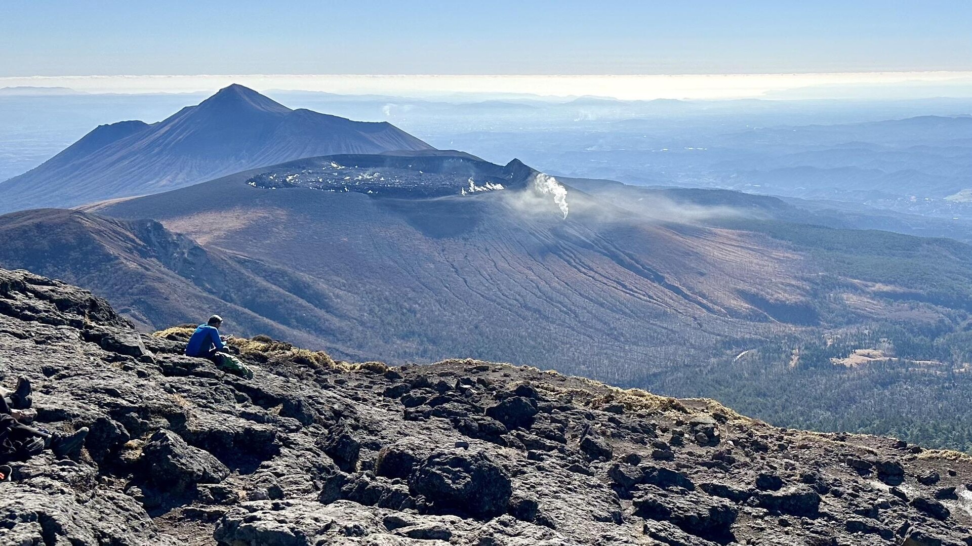 『宮崎バッチ』コンプ韓国岳⛰️ / KEIさんの栗野岳・日添岳・えびの岳の活動データ YAMAP / ヤマップ