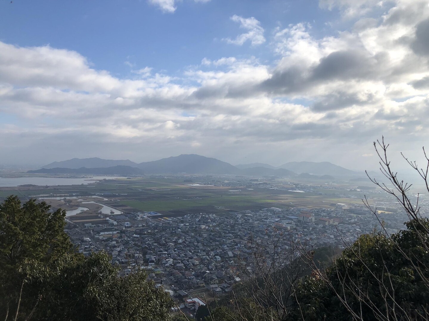 【八幡山城・北之庄城】鶴翼山（八幡山）