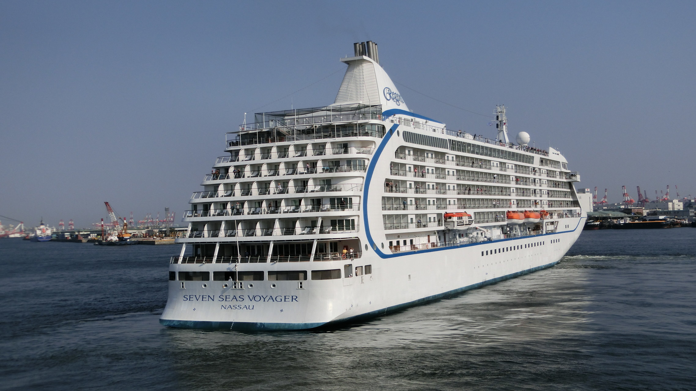 セブンシーズ ボイジャー出港 見学 くろちゃんさんの神戸市の活動データ Yamap ヤマップ