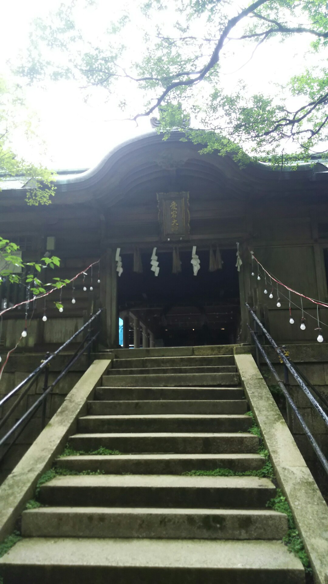 参道は階段だらけ アディダスさんの愛宕山 三頭山 朝日峯の活動データ Yamap ヤマップ