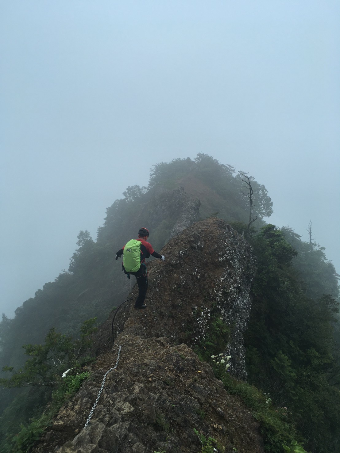 戸隠p1尾根 第一峰 西岳 本院岳 八方睨 戸隠山 Barutoさんの高妻山 戸隠山の活動データ Yamap ヤマップ