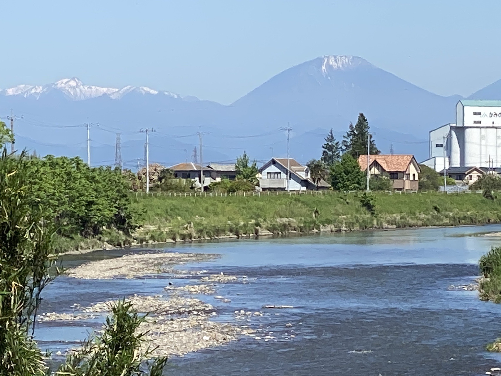 田川サイクリングロード 05 08 いたちょうさんの下野市の活動データ Yamap ヤマップ