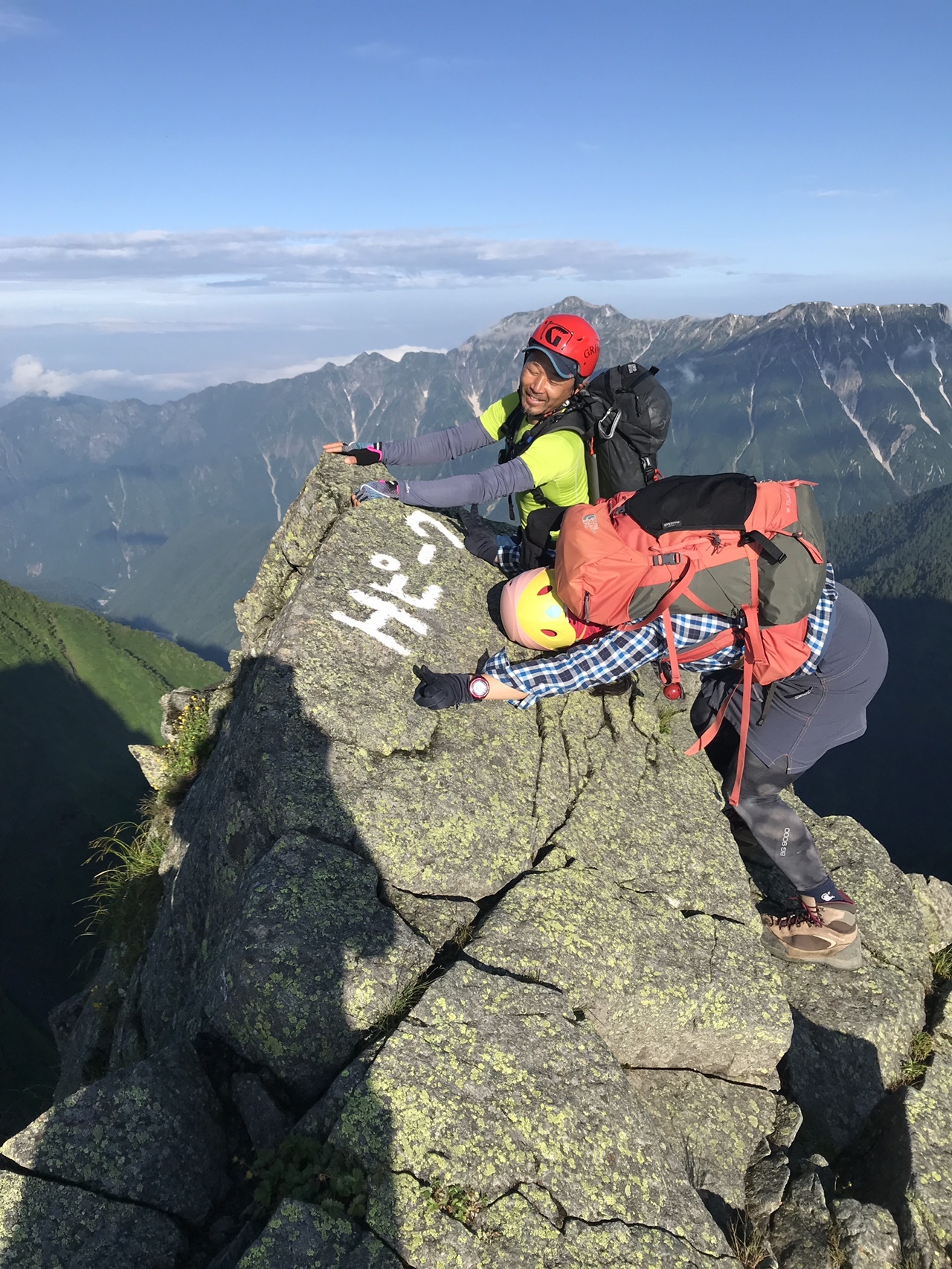 北アルプス一週間縦走五日目 念願の大キレット越え 南岳 大キレット 北穂 涸沢 奥穂 馬の背 涸沢 Ruiさんの槍ヶ岳 穂高岳 上高地の活動データ Yamap ヤマップ