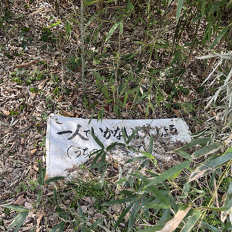 飯塚市 入口でコレを見たので再警戒で登りました。
エントロピー⁈ベクトル⁈
人造の山なので地下のそのへんはまだ安定して無いかもです…。