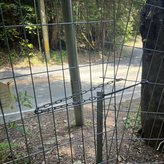 五井山・宮路山・御堂山 柵はこんな感じです。
しっかり留めてましょう