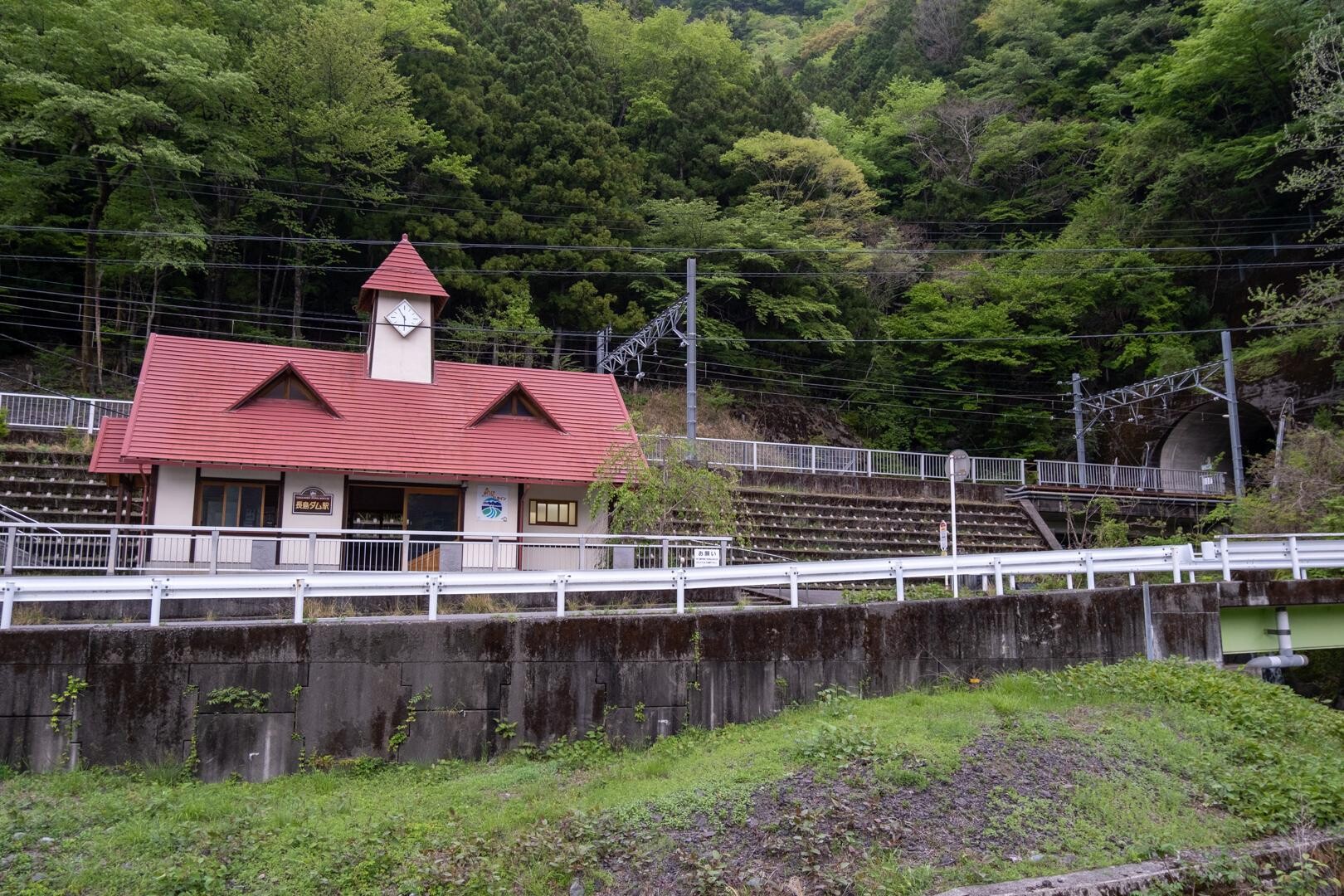 大井川流域：長島ダム→七ッ峰→接阻峡温泉の写真