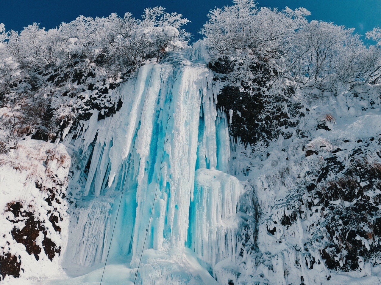蔵王 樹氷と仙人沢の氷瀑 もんもんさんの蔵王山 雁戸山 不忘山の活動データ Yamap ヤマップ