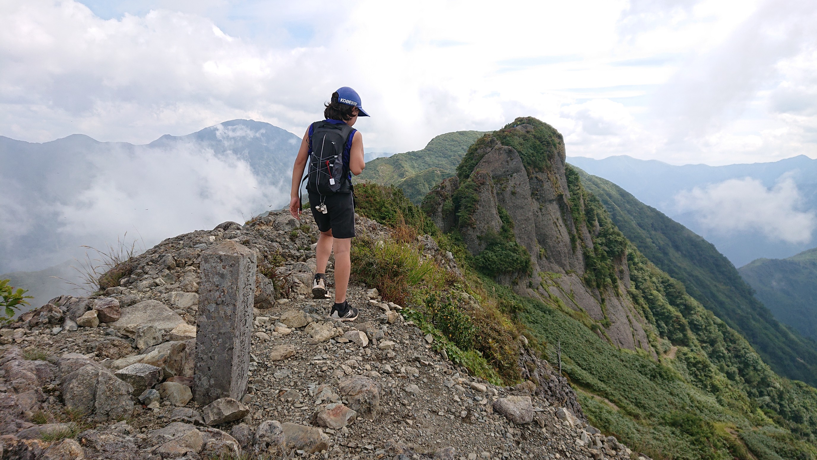 親子で日本二百名山 八海山 Sakayatakaさんの越後駒ヶ岳 八海山 荒沢岳の活動データ Yamap ヤマップ