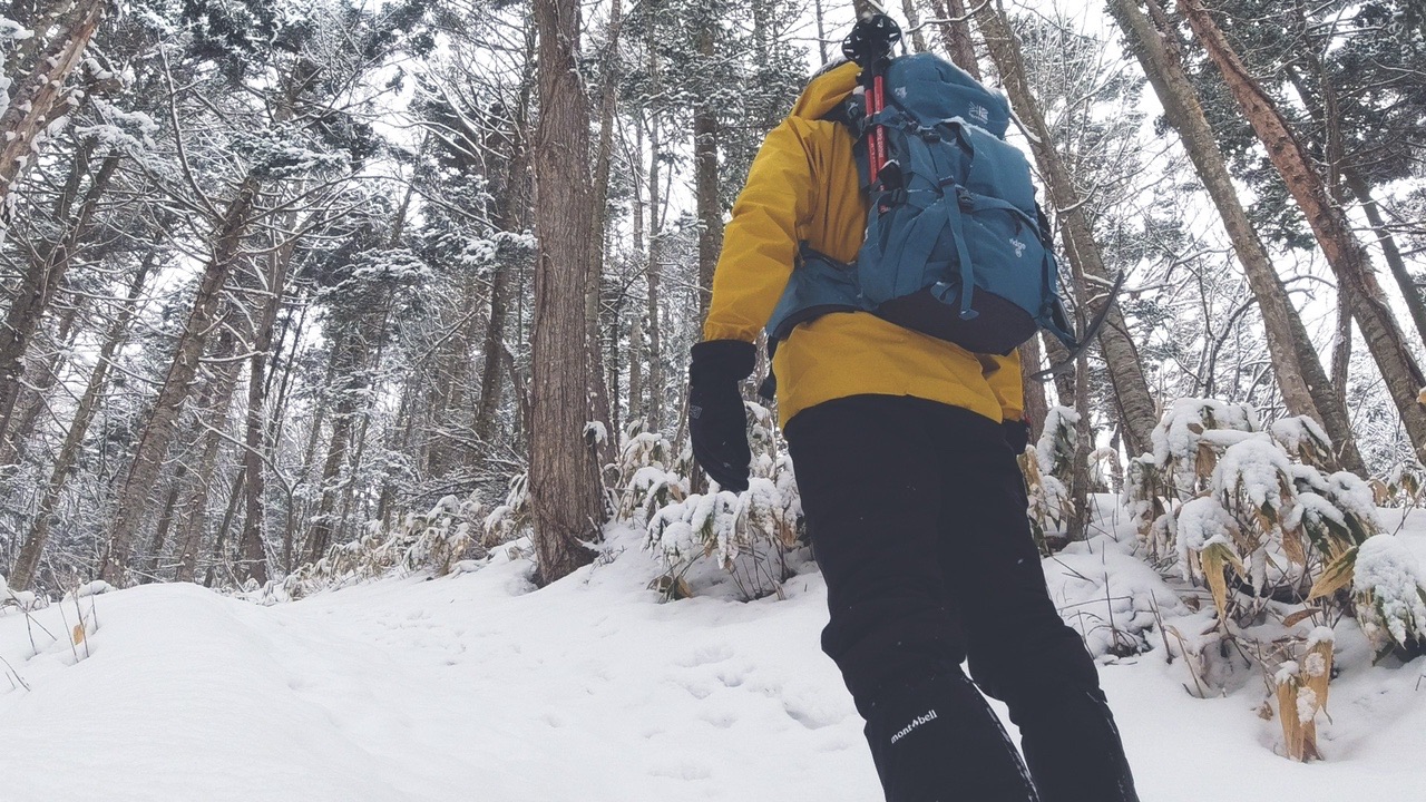 モンベル ストリームパーカ】と【カリマー リッジ40】実践投入！長官山 