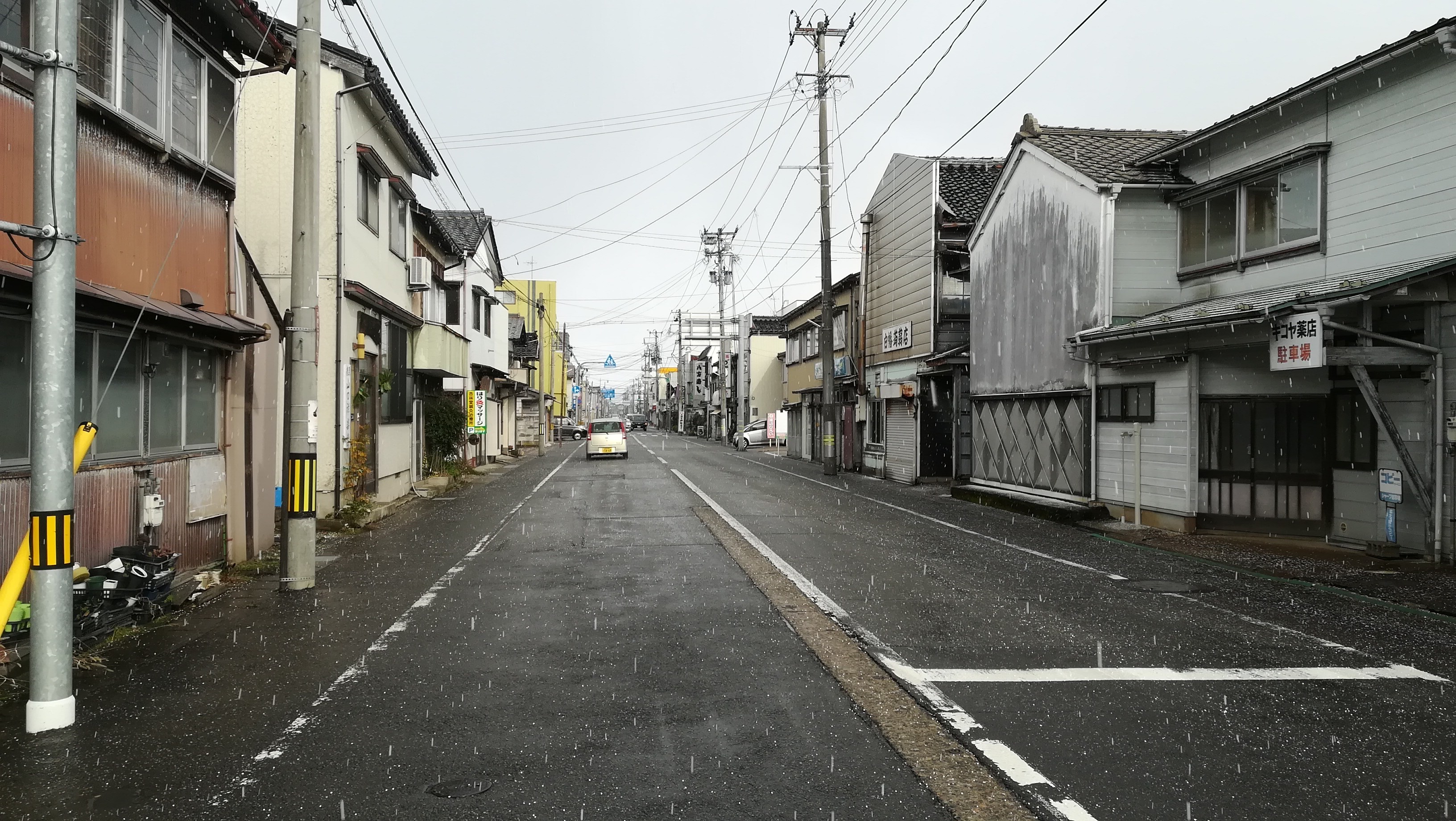 0104 六十里越街道 鍛冶町口木戸跡 旧七軒町 Nnagadamamafi ままふぃー さんの鶴岡市の活動データ Yamap ヤマップ