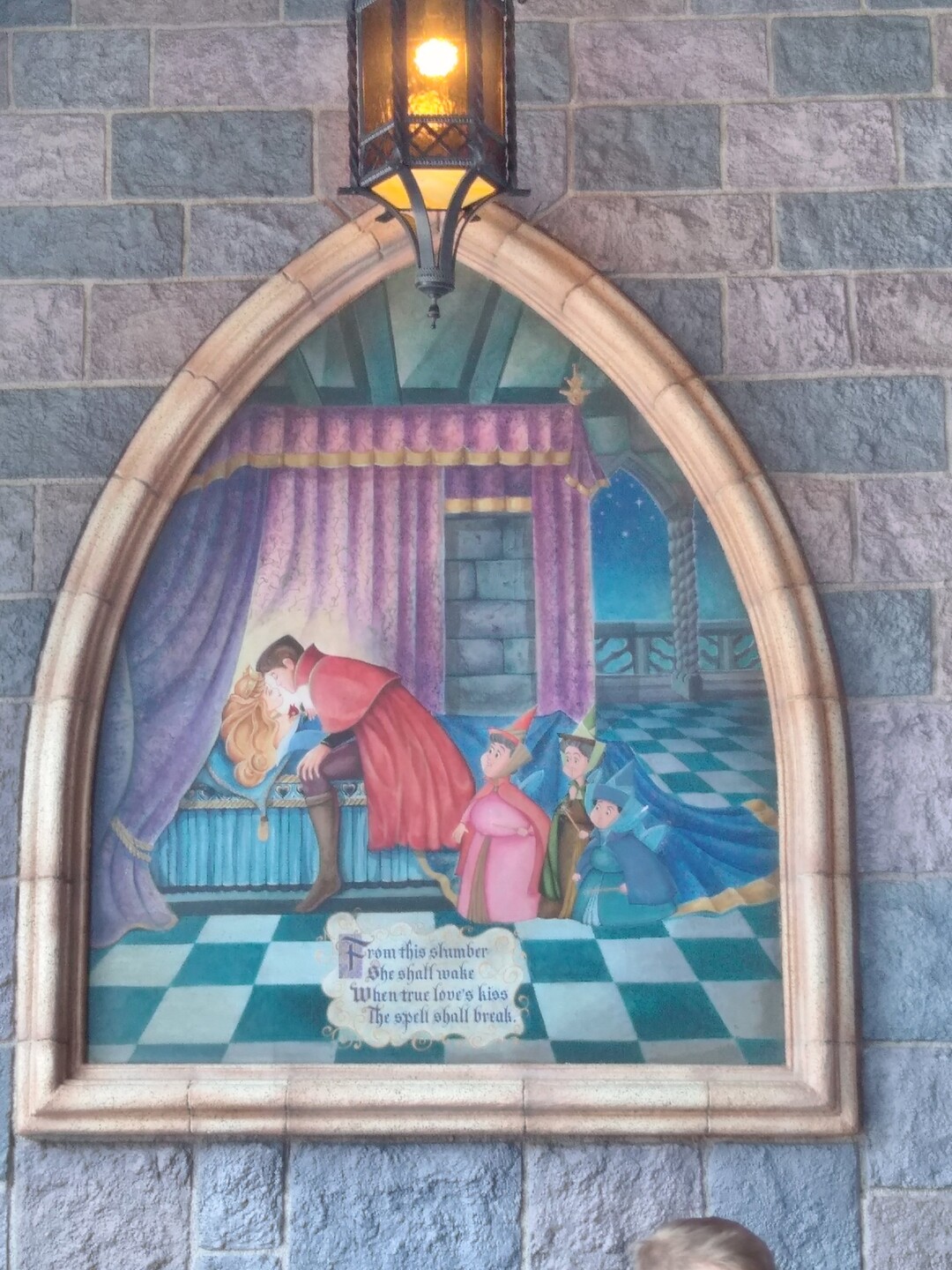 カリフォルニア2日目 ディズニーランドパーク 初日 サンアントニオ山の写真6枚目 これ お城の中 なるほど 眠れる森の美女 Yamap ヤマップ