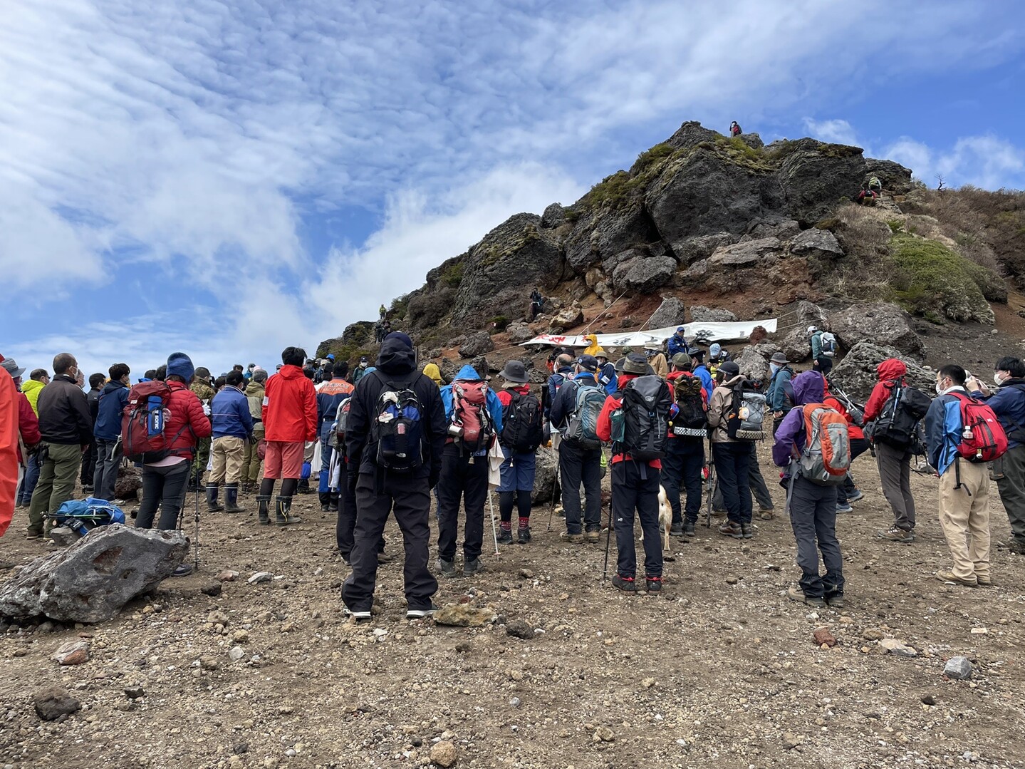 安達太良山 山開き 22 05 15 すーマッハさんの安達太良山 箕輪山 鬼面山の活動データ Yamap ヤマップ