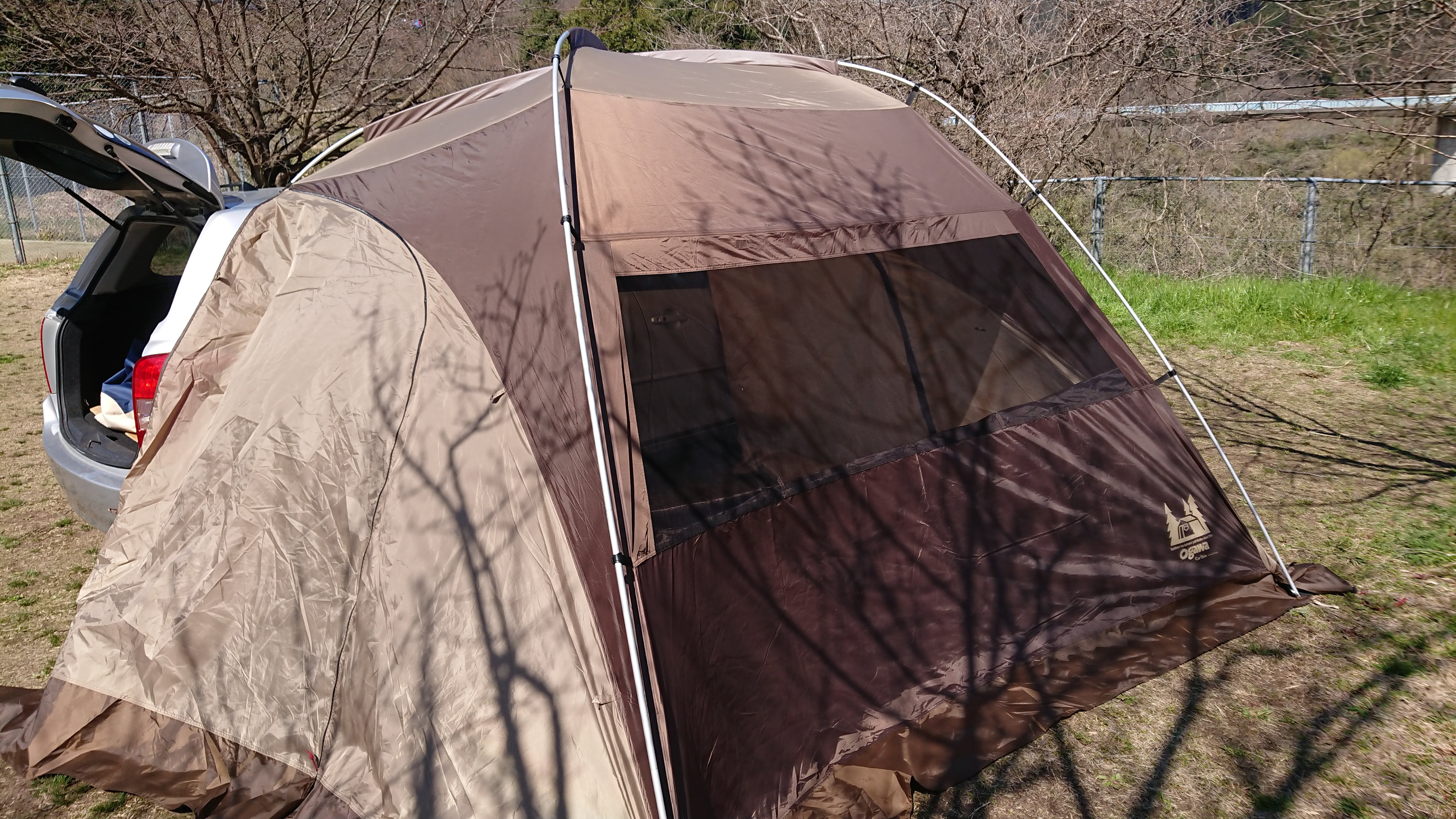 オートキャンプ とりごえ温泉 栖の宿 ミニキャンプ場 03 06 ニャッポさんの九千部山 石谷山の活動日記 Yamap ヤマップ