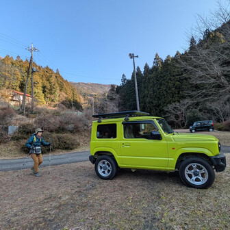 堂平山・笠山（乳房山）・大霧山 白石キャンプ場に戻りました