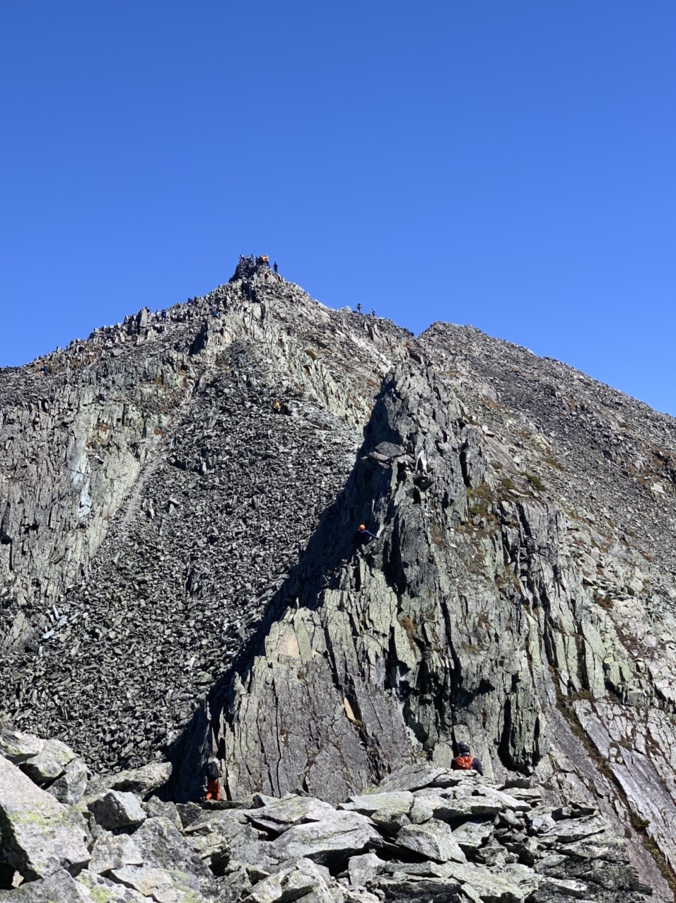 涸沢カール 落石の恐怖と快晴のジャンダルム クサタロウさんの槍ヶ岳 穂高岳 上高地の活動データ Yamap ヤマップ