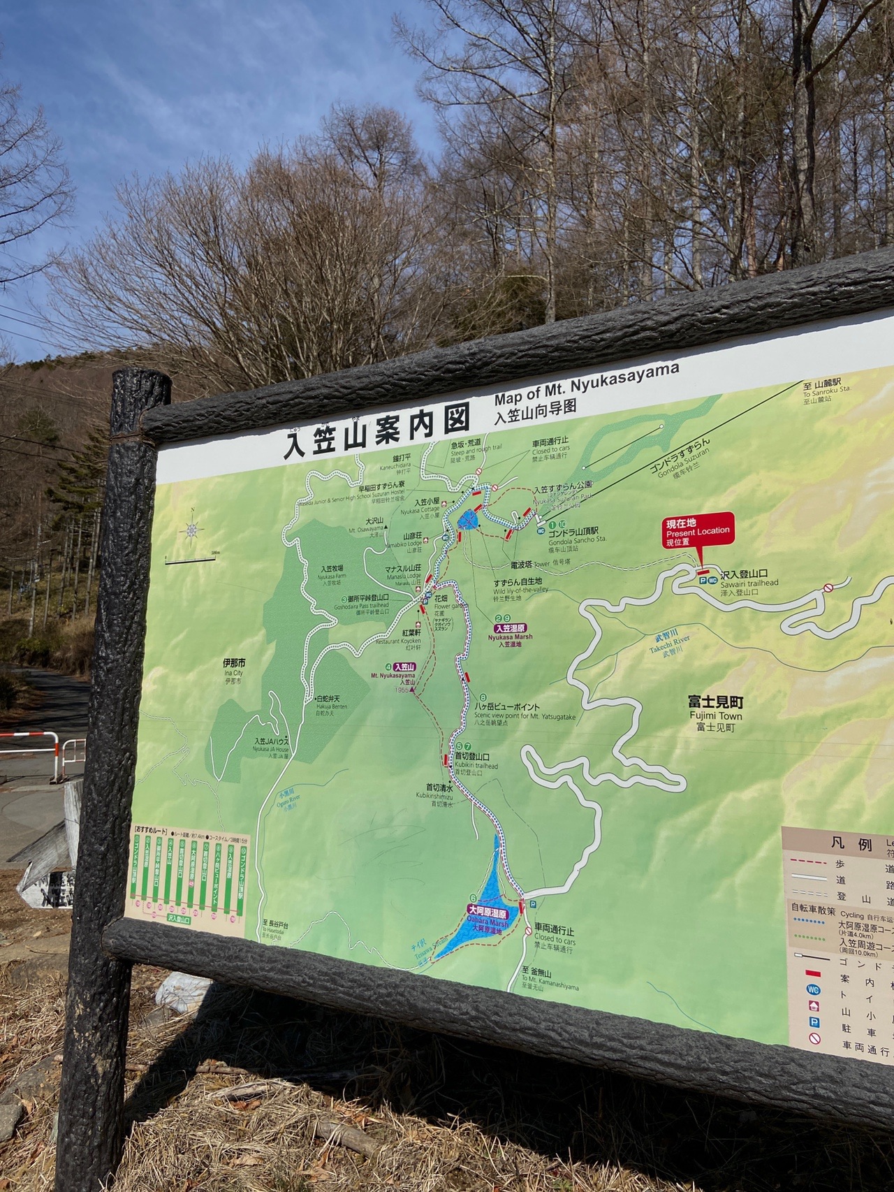 雪を求めて行ったけど 入笠山 沢入からピストン Poposan1949さんの入笠山の活動データ Yamap ヤマップ