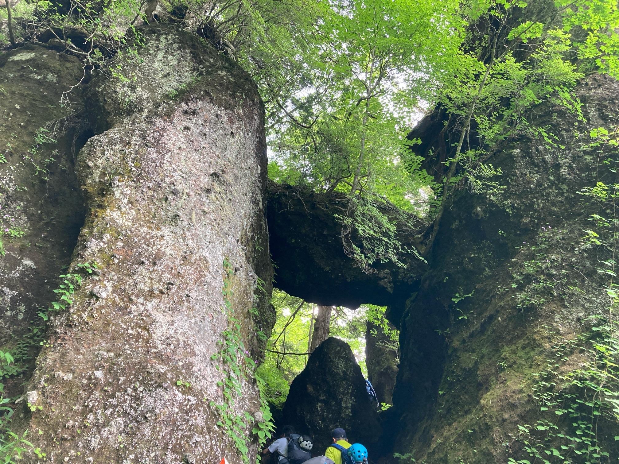 皇海山・袈裟丸山・庚申山 一の門