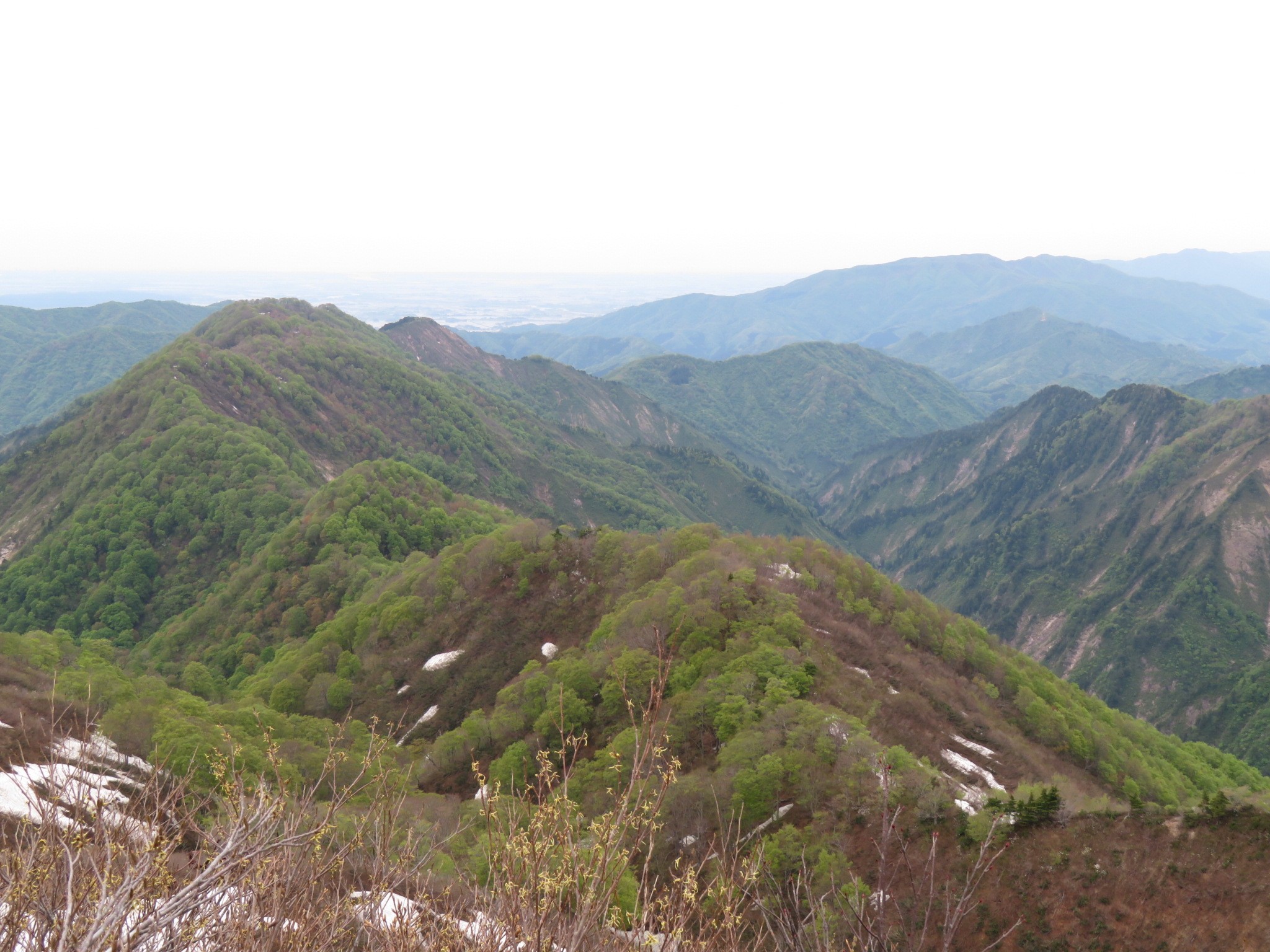 木六山・銀次郎山 帰りは遠い😅