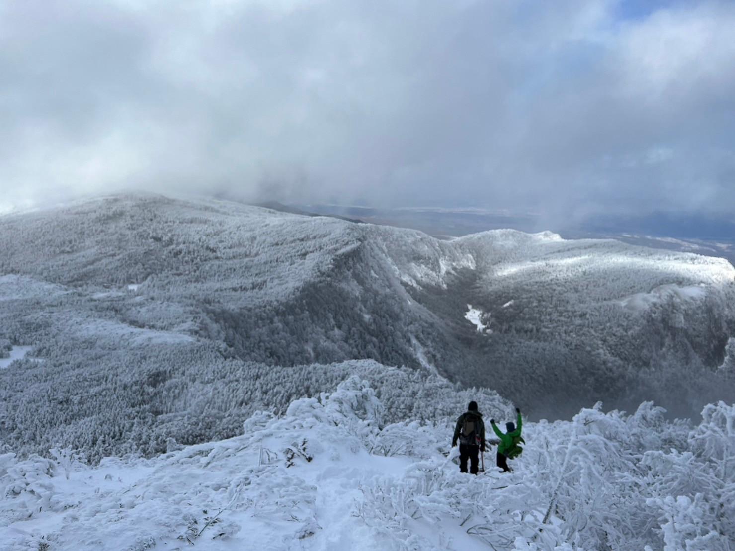 写真「天狗岳の朝」Size：半切 545 × 424 写真「天狗岳の朝」Size