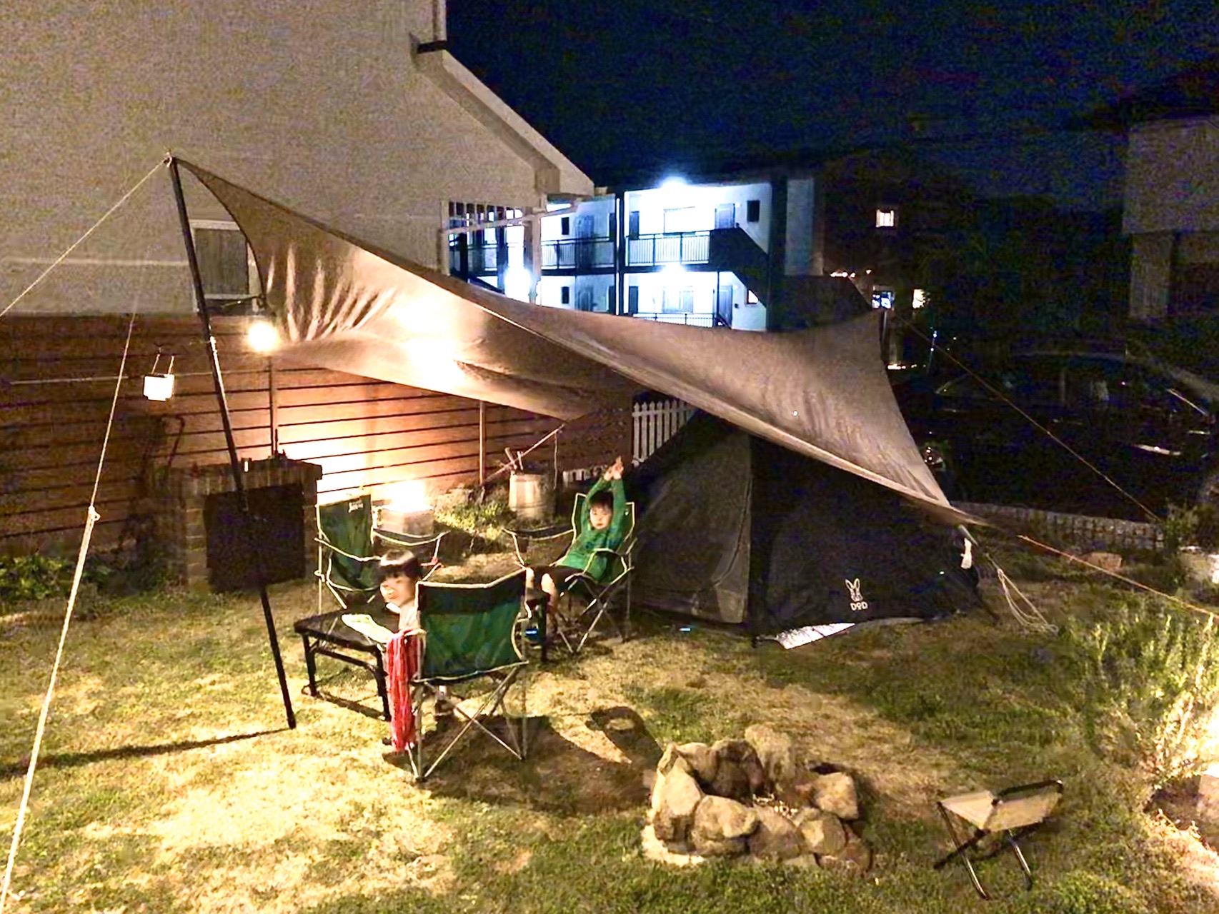 初テン泊 Inお庭キャンプ場 Nanapapaさんの北九州市 門司区 の活動日記 Yamap ヤマップ