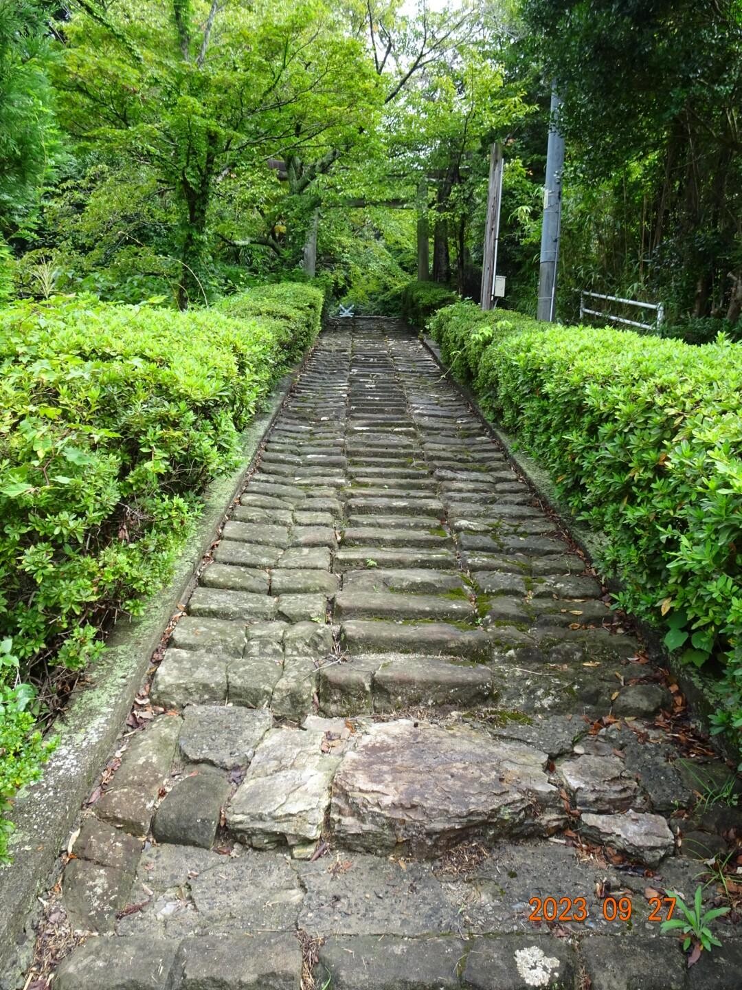 朝活(⛩️玉若酢命神社⛩️水若酢神社⛩️北方神社) / コックンさんの隠岐諸島・島後の活動データ YAMAP / ヤマップ