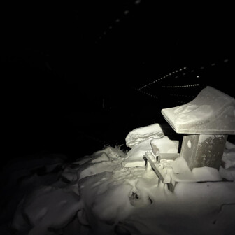 ６時でもまだ真っ暗⚫️