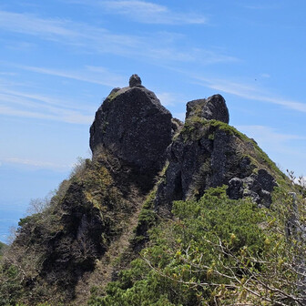 凄い山頂