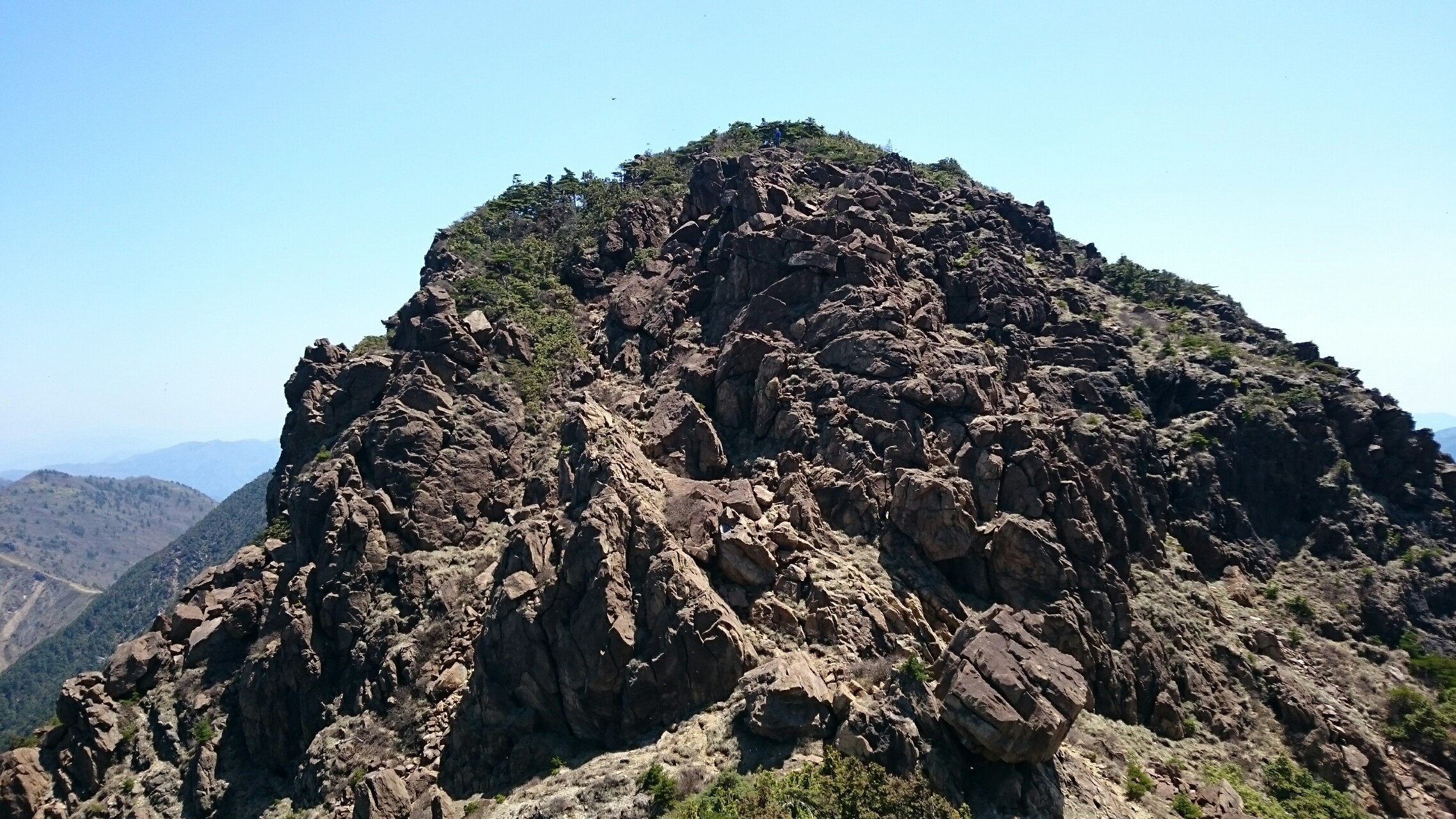 東赤石山 西赤石山の縦走 自転車デポ オカヤンさんの笹ヶ峰 寒風山 平家平の活動データ Yamap ヤマップ