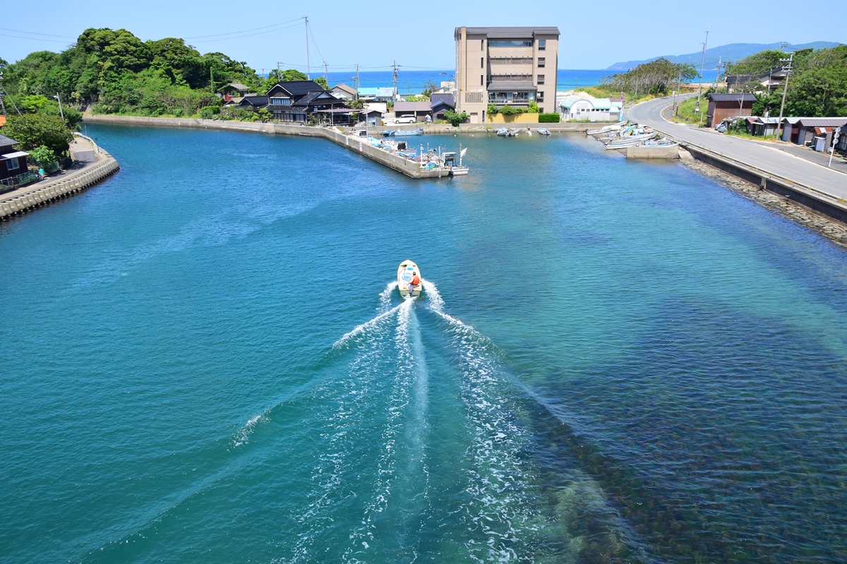 橋の上からの眺め