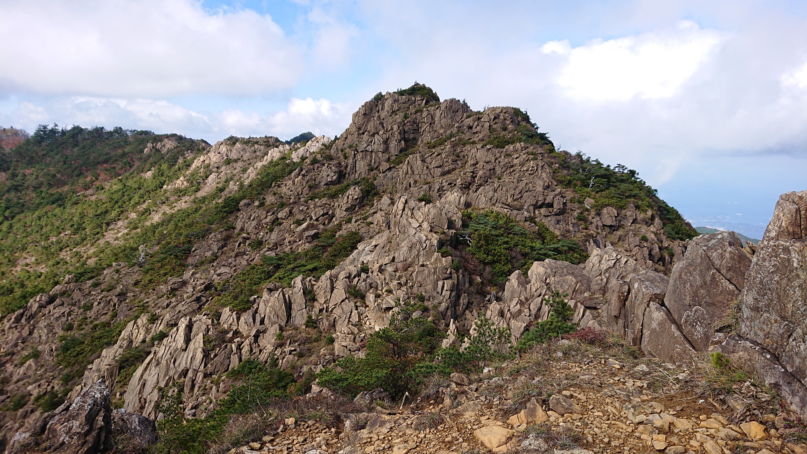 八巻山 東赤石山 Sei0014さんの東赤石山 西赤石山 物住頭の活動データ Yamap ヤマップ