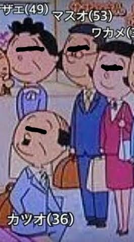 カツオ兄ちゃんがかわいそうですぅ〜 こん / フグ田多良雄容疑者(34