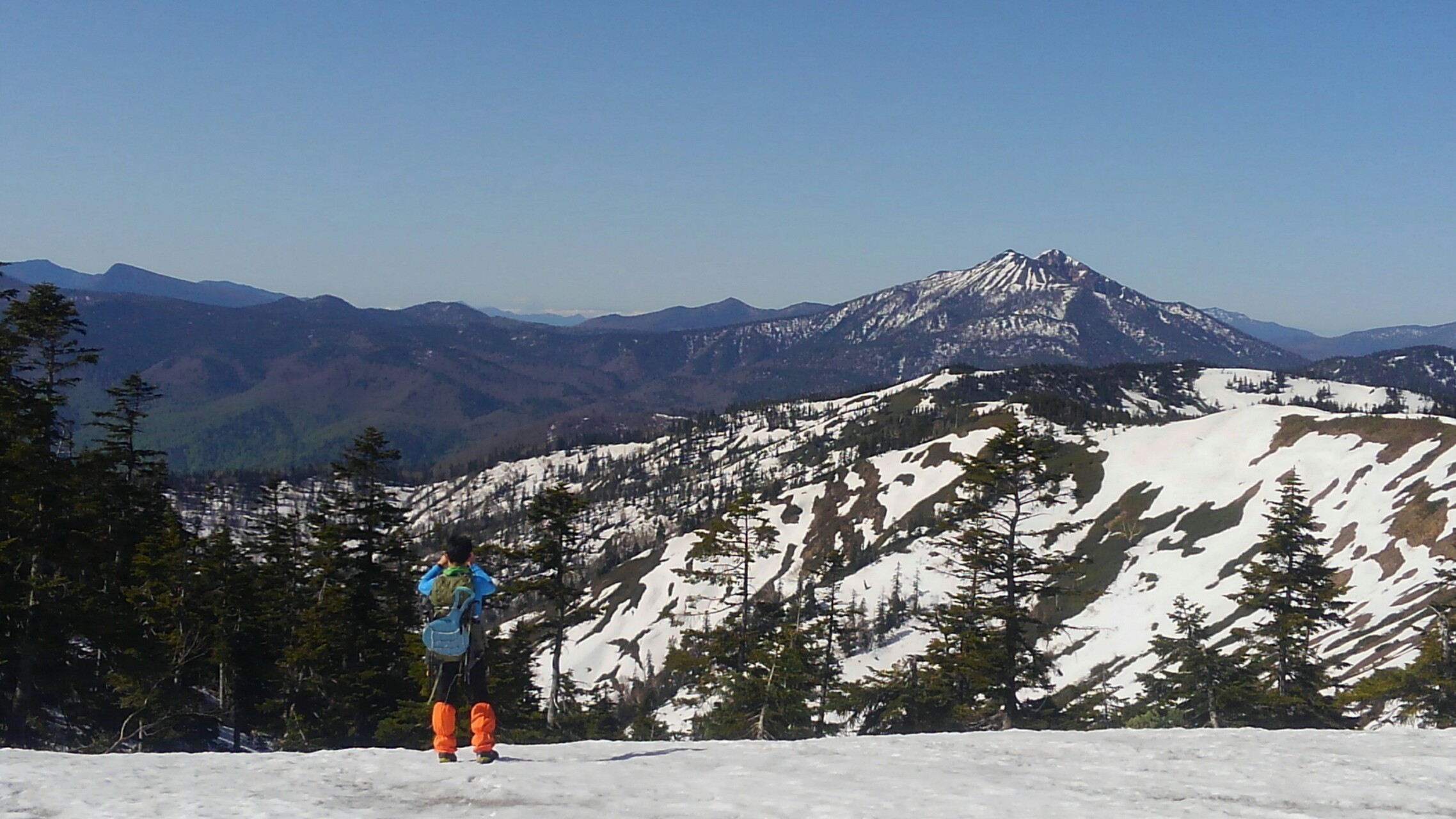 会津駒ヶ岳から富士山が 見えちゃいました 43 100 きょーちゃんさんの会津駒ヶ岳の活動日記 Yamap ヤマップ