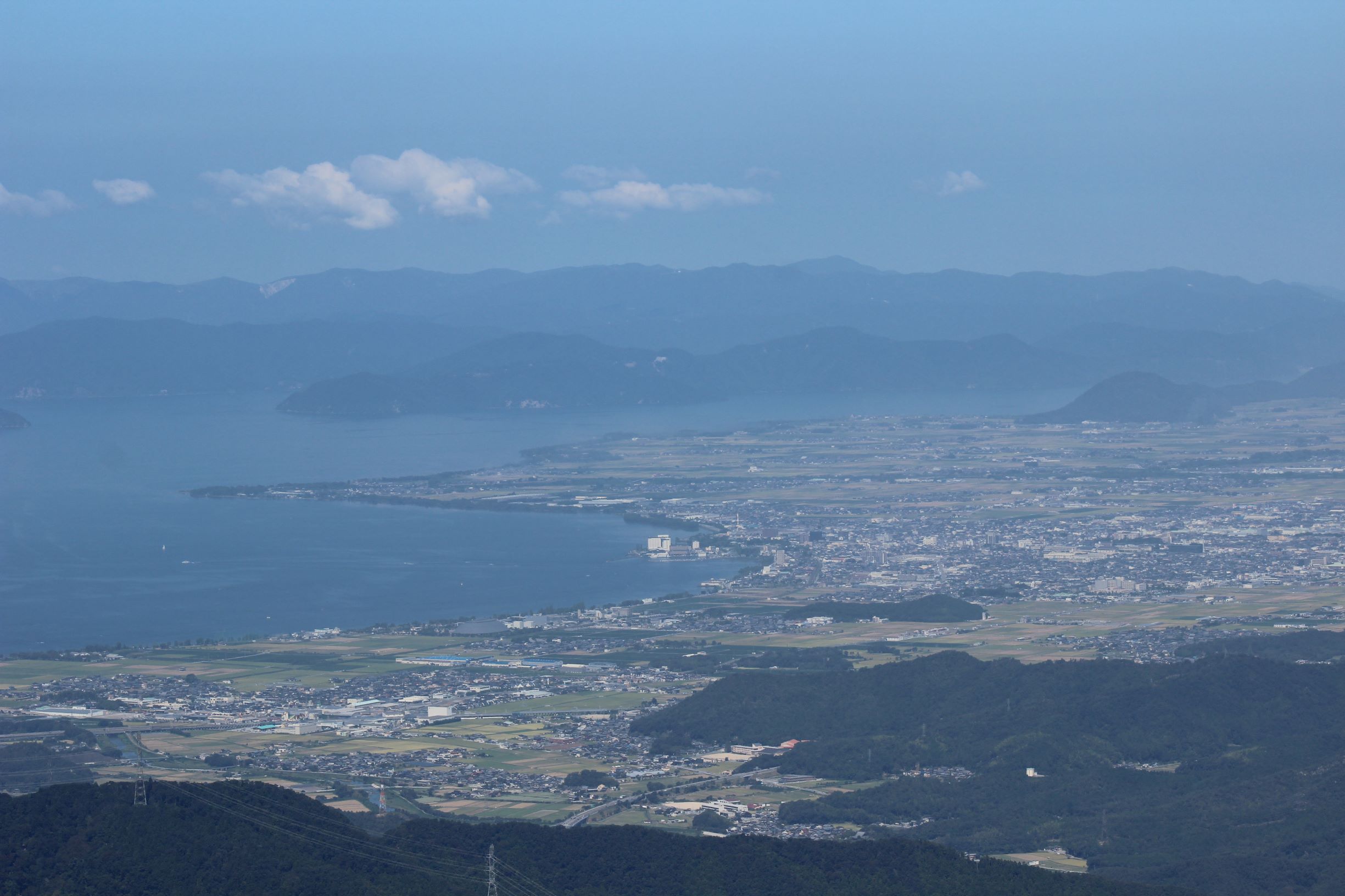 琵琶湖がくっきり霊仙山 しんちゃんさんの霊仙山の活動データ Yamap ヤマップ