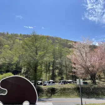 駐車場の桜と新緑が鮮やか🌸
おつかれ山でした🫡