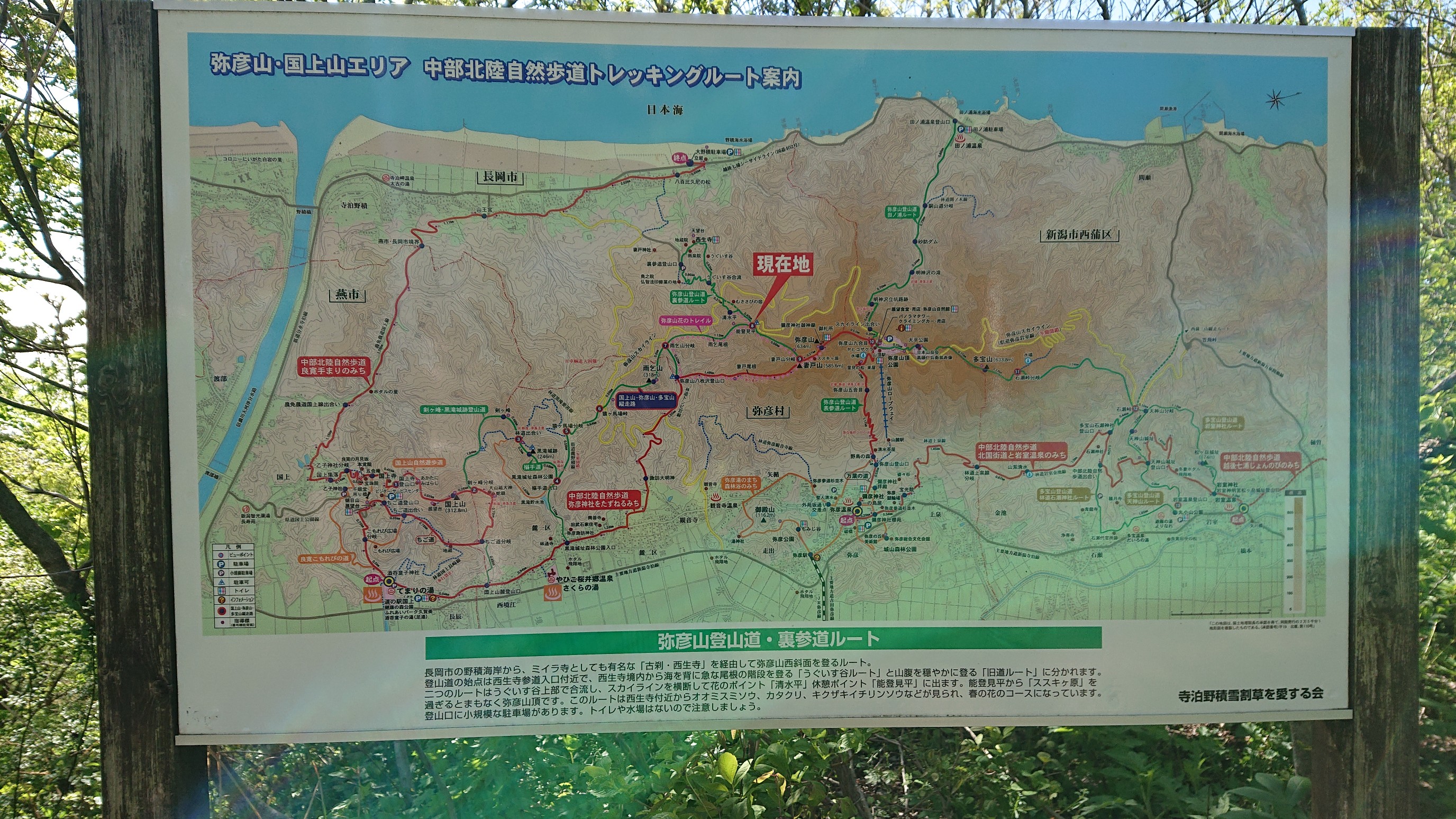 岩室神社から弥彦山 国上山 御殿山へ たへもんさんの弥彦山 多宝山 雨乞山の活動日記 Yamap ヤマップ