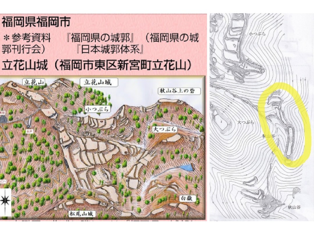 下山田城 秋山谷上の砦 立花山城 ことはさんの立花山 三日月山 城ノ越山の活動日記 Yamap ヤマップ