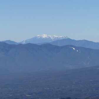 御嶽山もみえました