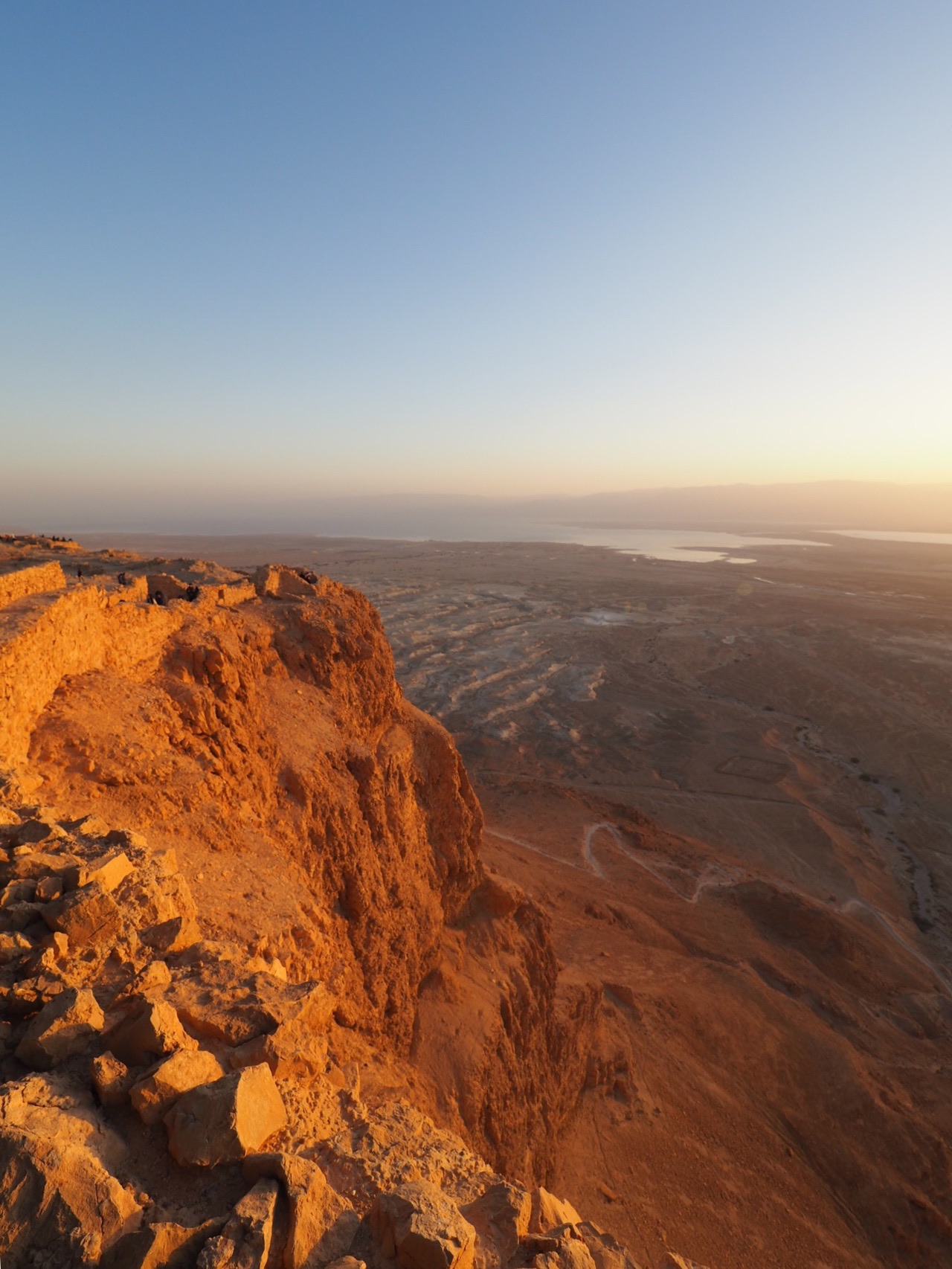 イスラエル マサダの要塞 19 12 31 Usuhaさんのエルサレムの活動データ Yamap ヤマップ